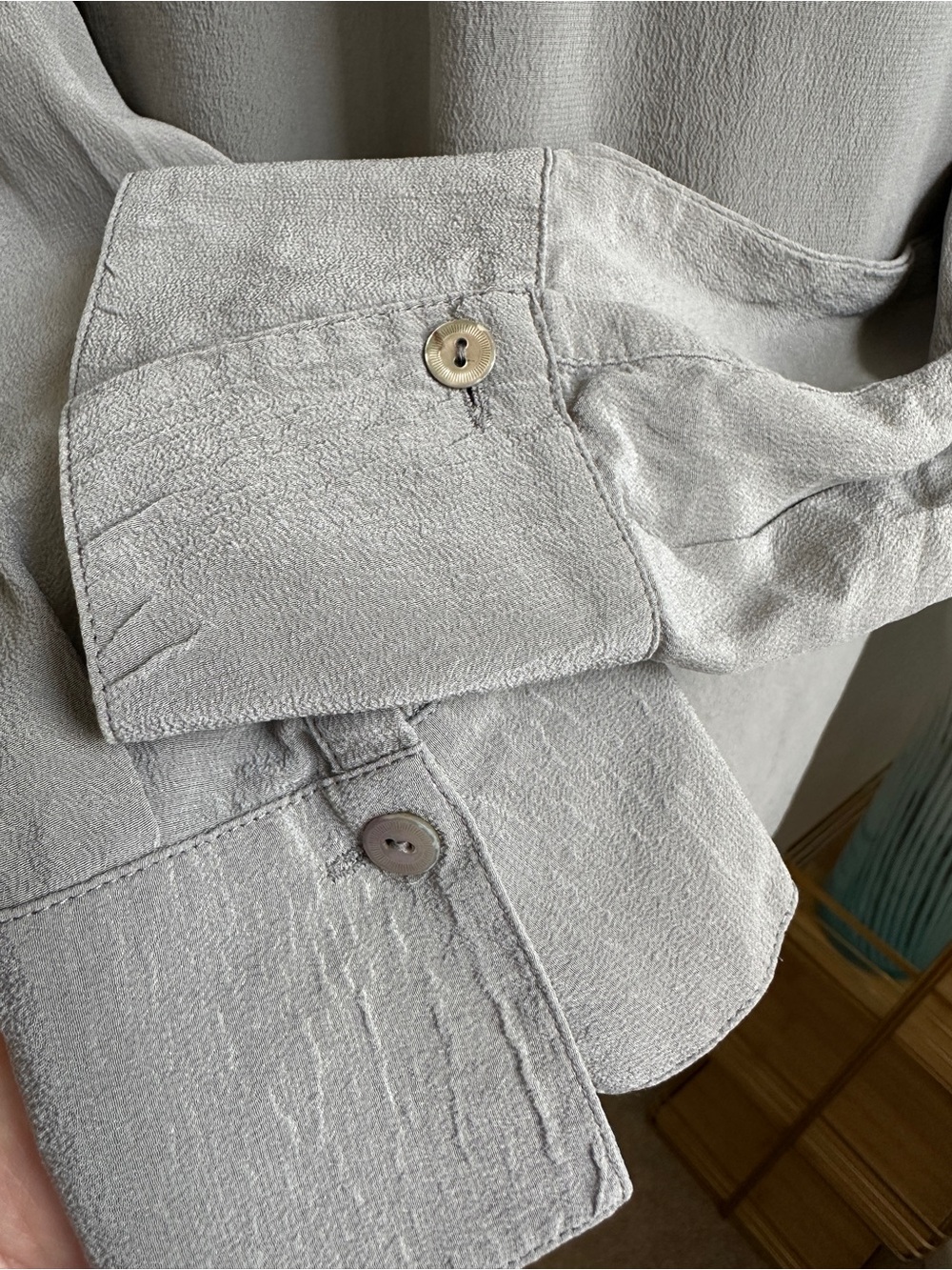 Eileen Fisher 100% Silk Top - Picture 6 of 12